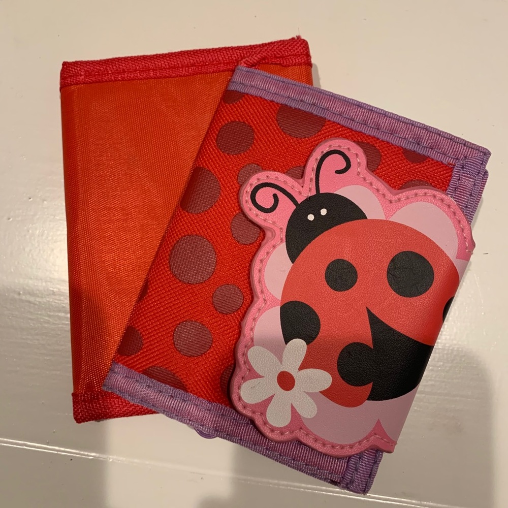two cute kid wallets